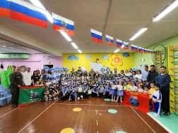 В детском саду 14 «Олененок» отметили замечательный праздник - День защитника Отечества.
